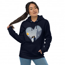 "Love is the answer" Unisex essential eco hoodie